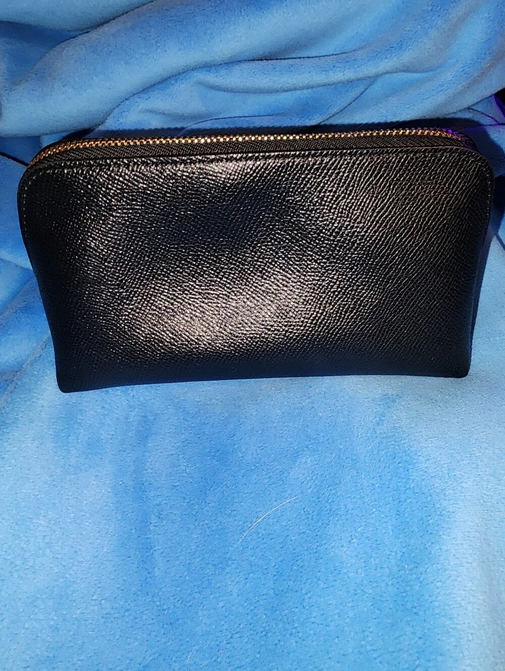 Coach black leather